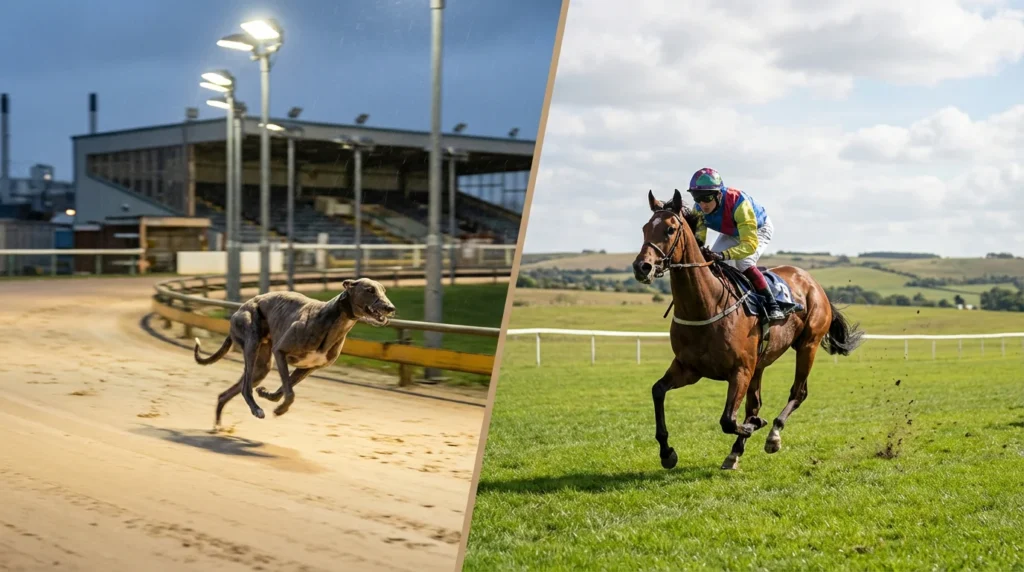 Greyhound Betting vs Horse Racing Betting